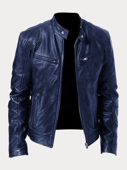 Wallace® | Veste en cuir décontractée