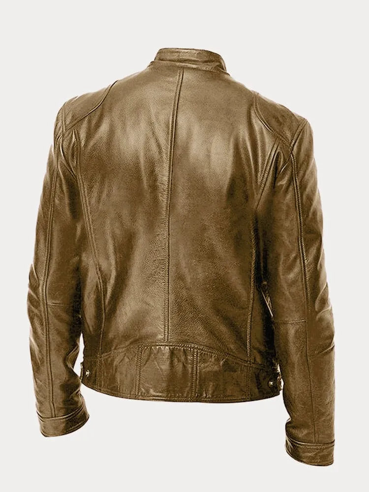 Wallace® | Veste en cuir décontractée