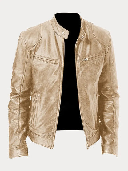 Wallace® | Veste en cuir décontractée