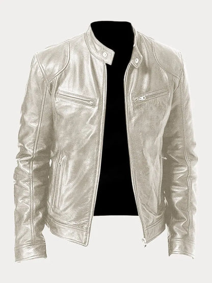 Wallace® | Veste en cuir décontractée
