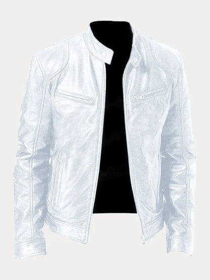 Wallace® | Veste en cuir décontractée