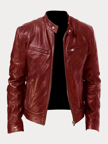Wallace® | Veste en cuir décontractée