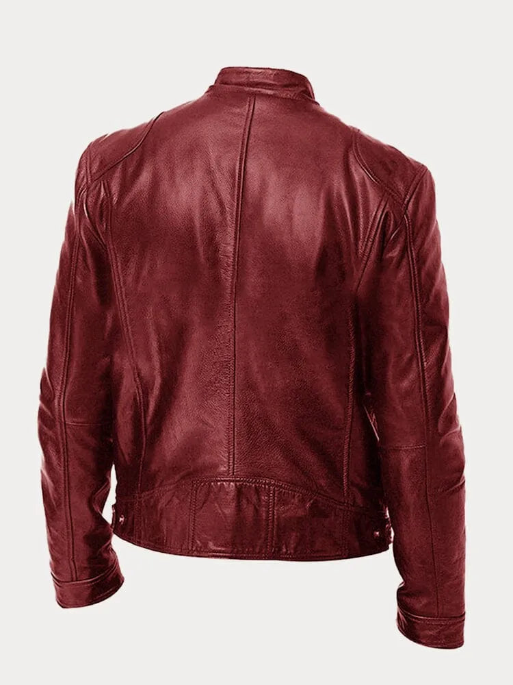 Wallace® | Veste en cuir décontractée