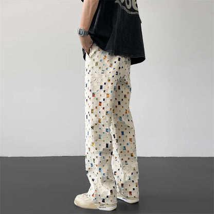 Zacchary® | Pantalon à imprimé artistique