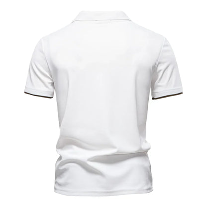 Aaron® | Polo pour hommes avec bloc de couleurs
