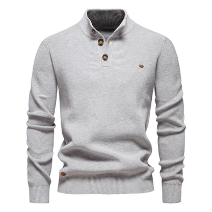 Donaciano® | Pull boutonné tricoté pour hommes