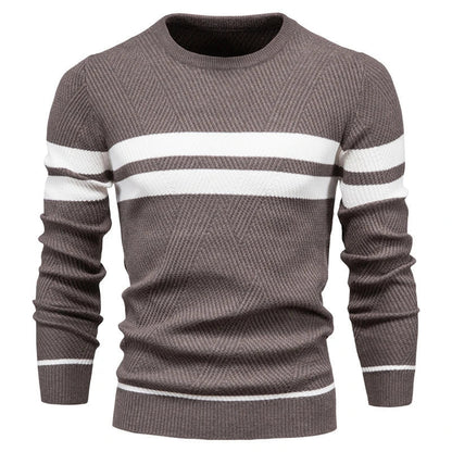 Elias® | Pull patchwork d'automne pour hommes