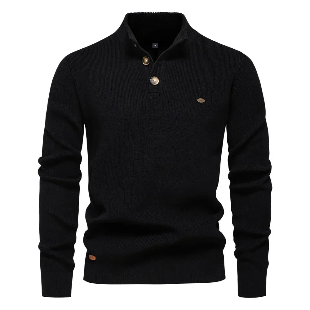 Donaciano® | Pull boutonné tricoté pour hommes