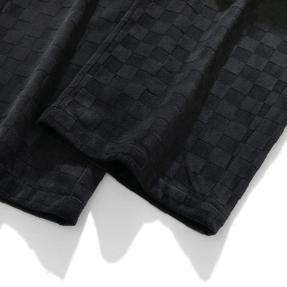 Abbott® | Pantalon de survêtement en velours côtelé à carreaux