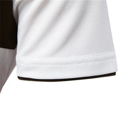 Aaron® | Polo pour hommes avec bloc de couleurs