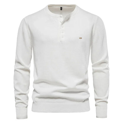 Crisóstomo® | Pull Henley décontracté pour hommes
