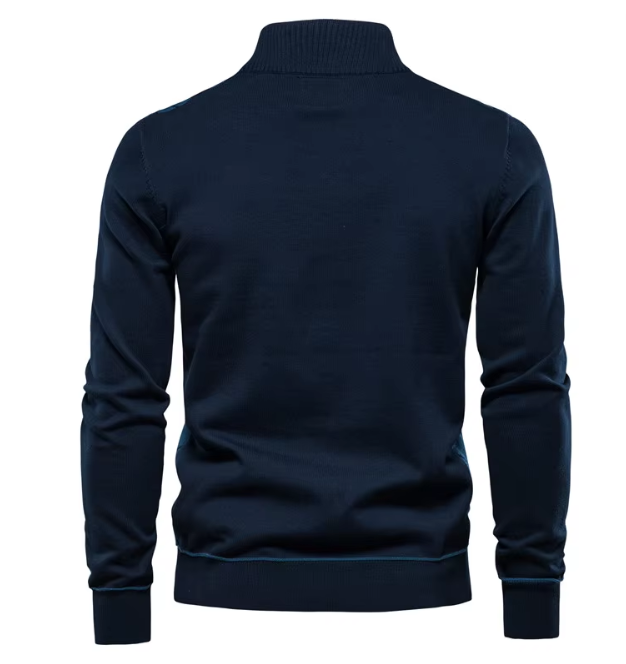 Atilio® | Pull Homme Avec Demi-Zip
