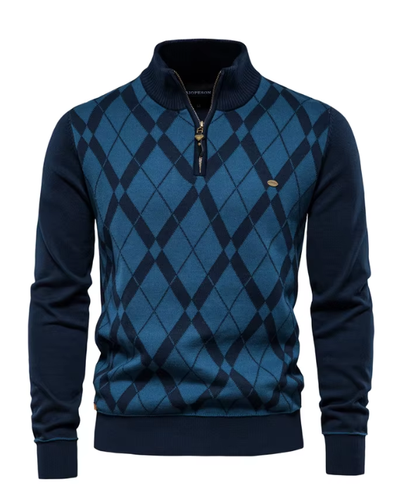 Atilio® | Pull Homme Avec Demi-Zip