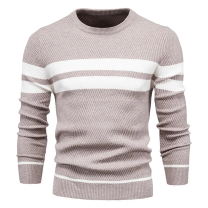 Elias® | Pull patchwork d'automne pour hommes