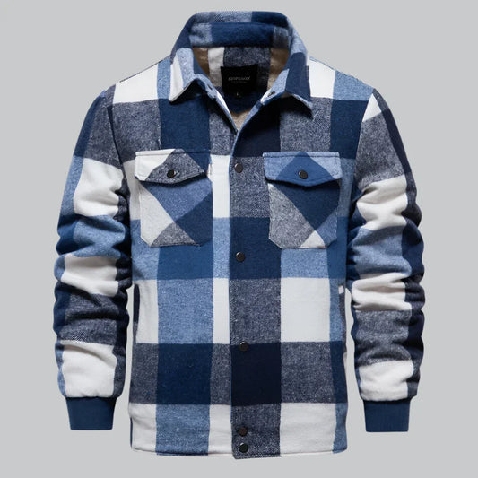Liam® | Veste en flanelle pour hommes avec doublure en polaire