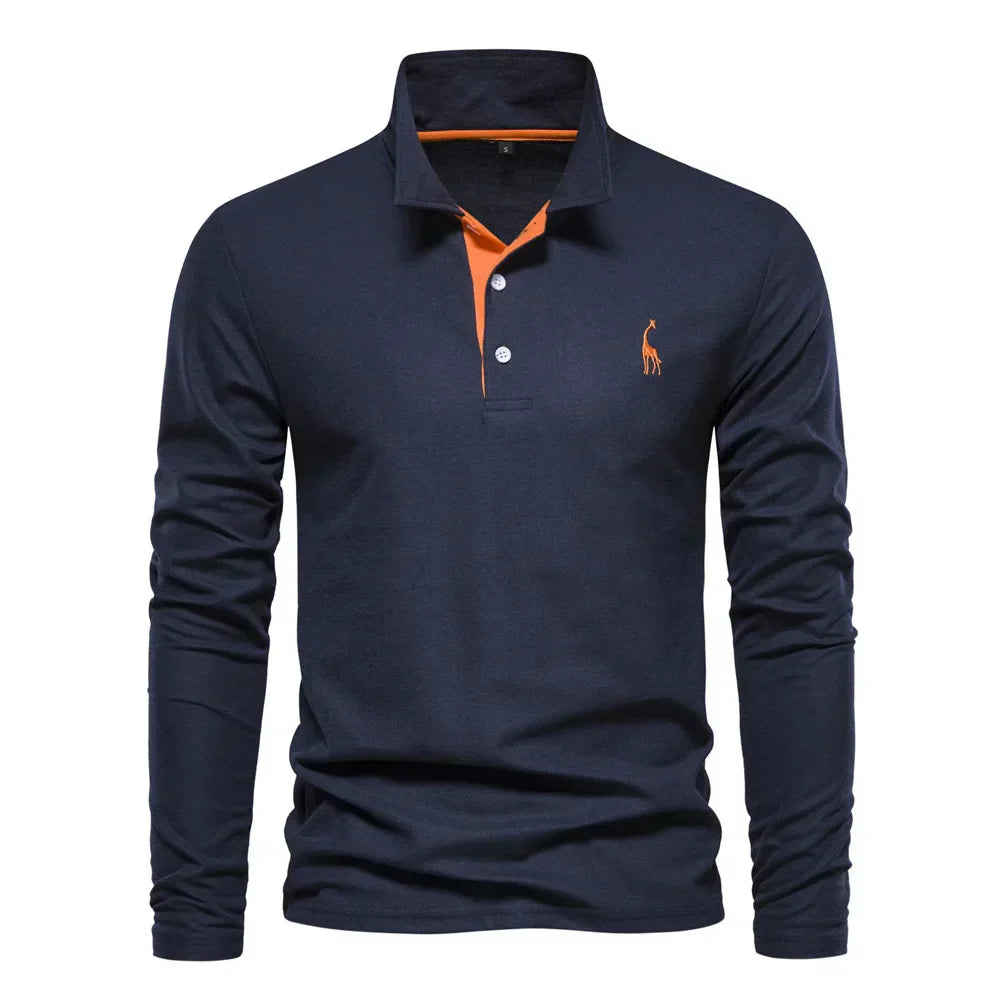 Damaso® | Pull polo classique à manches longues