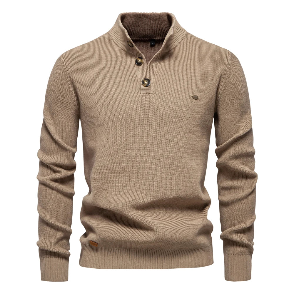 Donaciano® | Pull boutonné tricoté pour hommes
