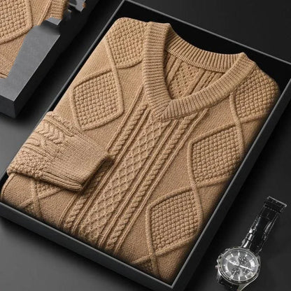 Éléazar® | Pull Jacquard De Luxe Pour Homme