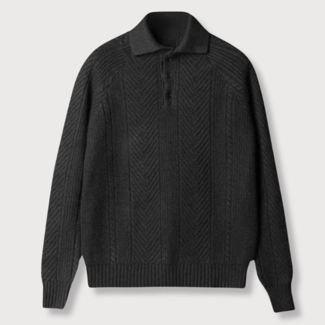 Arcésio® | Pull de luxe pour hommes avec col