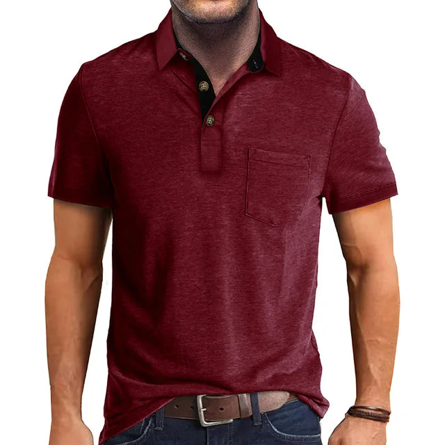 Imre® | Polo décontracté pour hommes