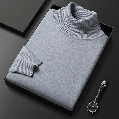 Edgardo® | Pull à col roulé en cachemire de luxe
