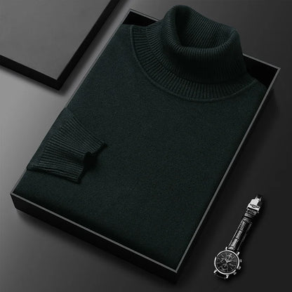Edgardo® | Pull à col roulé en cachemire de luxe