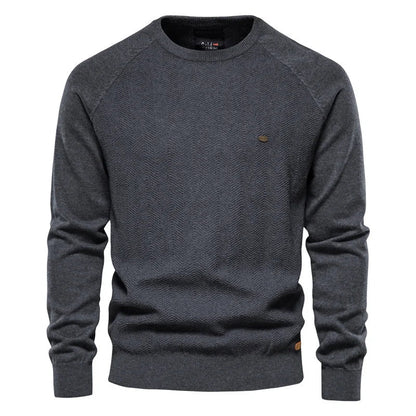 Edmundo® | Pull ras du cou de luxe