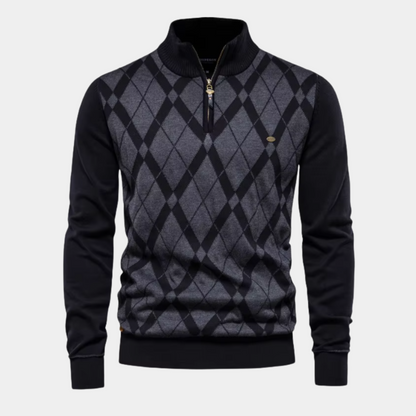 Atilio® | Pull Homme Avec Demi-Zip