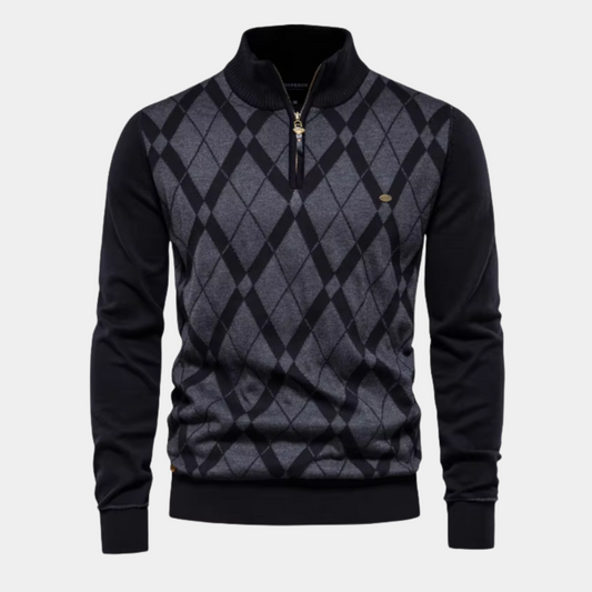 Atilio® | Pull Homme Avec Demi-Zip
