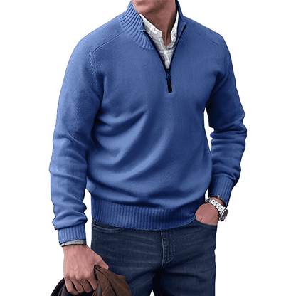 Diotrèphes® | Pull zippé élégant en cachemire