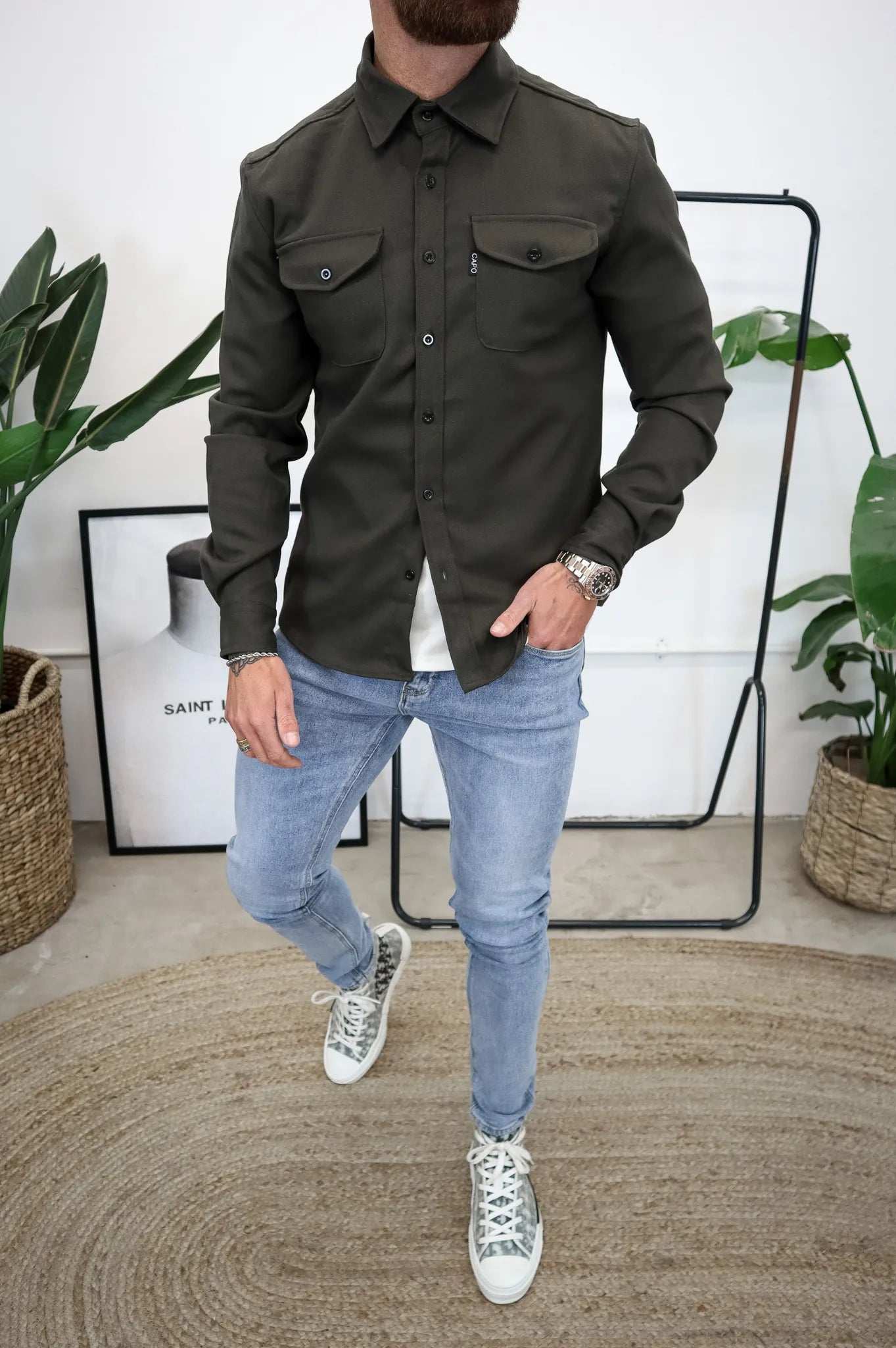 Oscar® | Veste chemise moderne pour homme