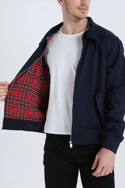 Sébastien® | Veste classique avec doublure tartan