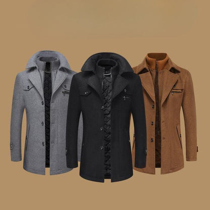 Iain® | Manteau en laine mélangée