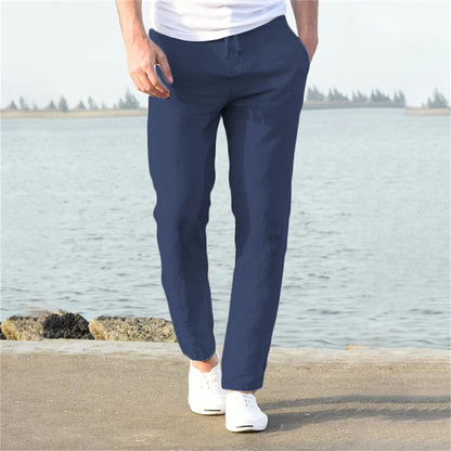 Lestat® | Pantalons décontractés en lin pour hommes