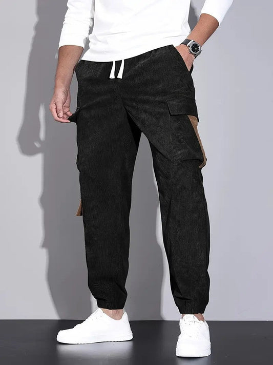 Yates® | Pantalon décontracté en velours côtelé pour l'été
