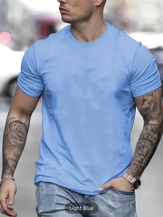 Ljubica® | T-shirt classique à col rond pour hommes