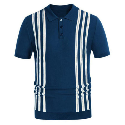 Hélier® | Polo décontracté rayé
