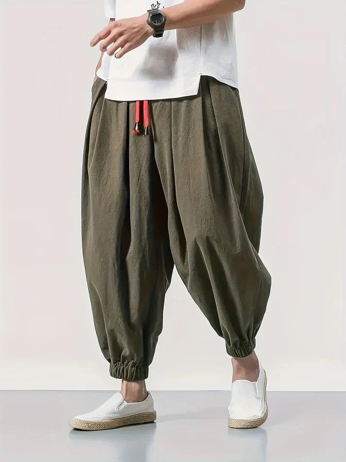 Auberon® | Pantalon en lin décontracté