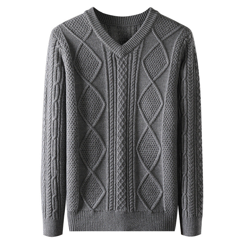Éléazar® | Pull Jacquard De Luxe Pour Homme