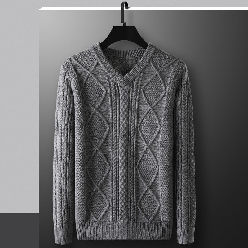 Éléazar® | Pull Jacquard De Luxe Pour Homme