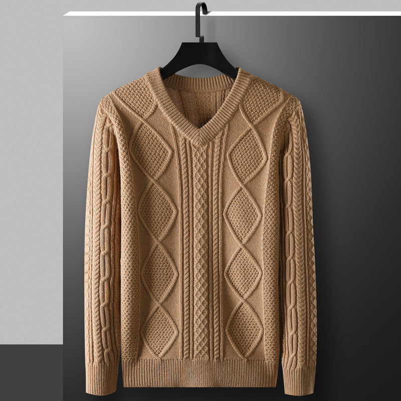Éléazar® | Pull Jacquard De Luxe Pour Homme