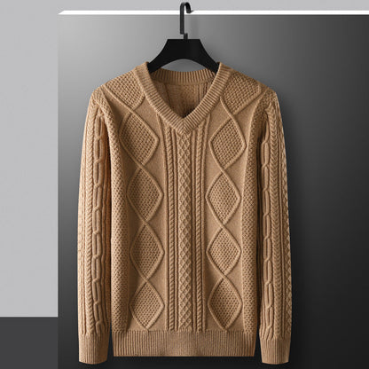 Éléazar® | Pull Jacquard De Luxe Pour Homme