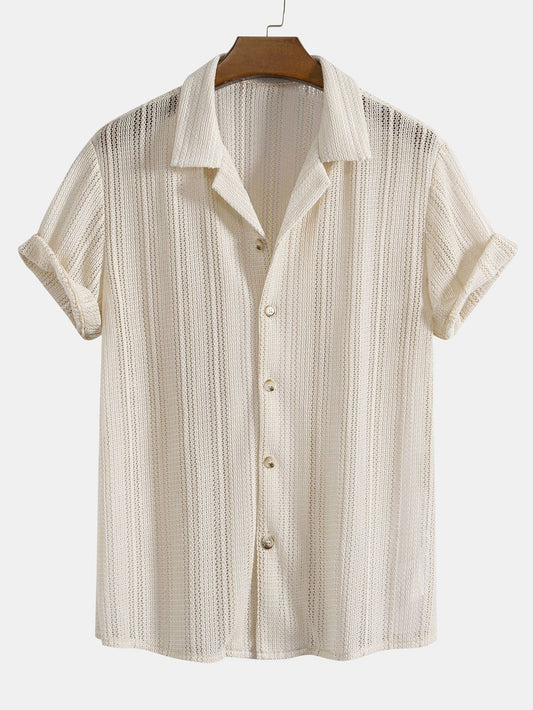 Atsu® | Chemise cubaine texturée