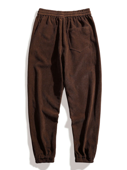 Balliol® | Pantalon de jogging en velours côtelé avec cordon de serrage