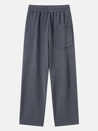Ballard® | Pantalon coupe ample en polaire à jambe droite