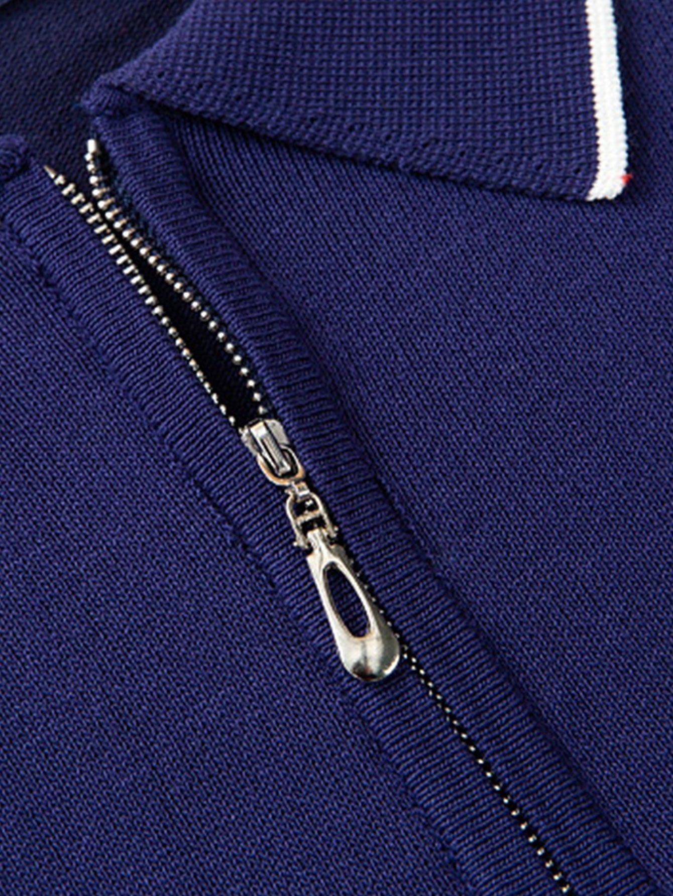 Diotrèphes® | Polo pull zippé uni