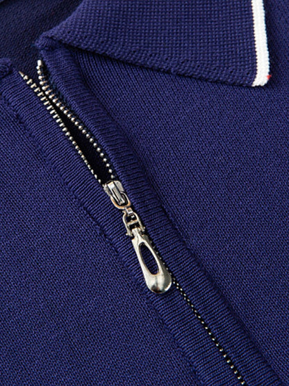 Diotrèphes® | Polo pull zippé uni