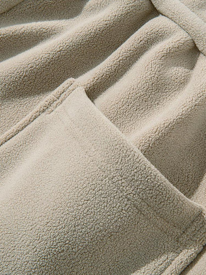 Ballard® | Pantalon coupe ample en polaire à jambe droite