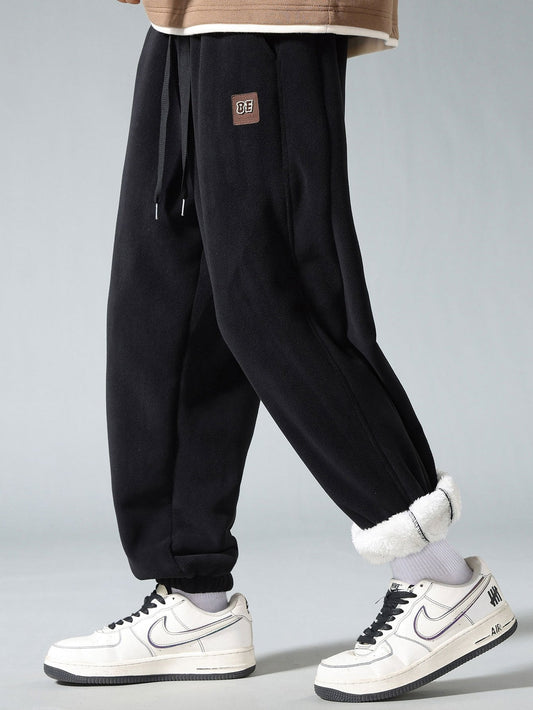 Ayron® | Pantalon de jogging en polaire doublé Teddy