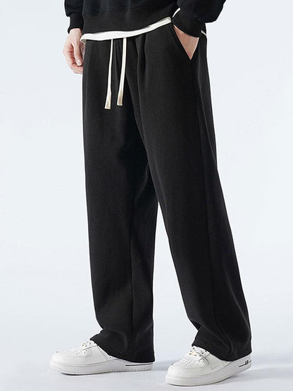 Ballard® | Pantalon coupe ample en polaire à jambe droite